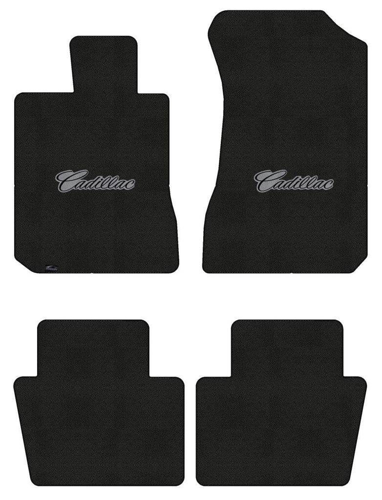 Lloyd Loop Front & Rear Mats for '69-70 Calais W/Black on Gray Cadillac
