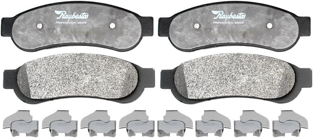 PGD1334M Professional Grade Semi-Metallic Disc Brake Pad Set