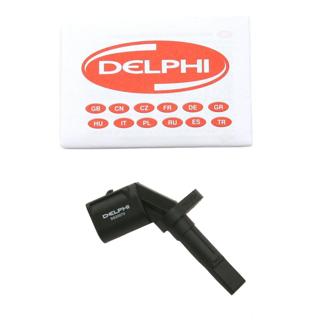 Front PAIR Delphi ABS Wheel Speed Sensor for 2004-2018 Audi A8 Quattro (57870)