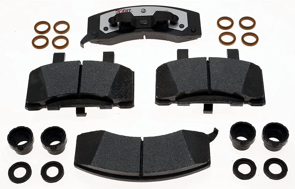 Premium Raybestos Element3 EHT™ Replacement Front Brake Pad Set for Select 1998-2002 Chevrolet Prizm and 1998-2002 Toyota Corolla Model Years (EHT741H)
