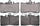 Advics AD0870 Front Brake Pad