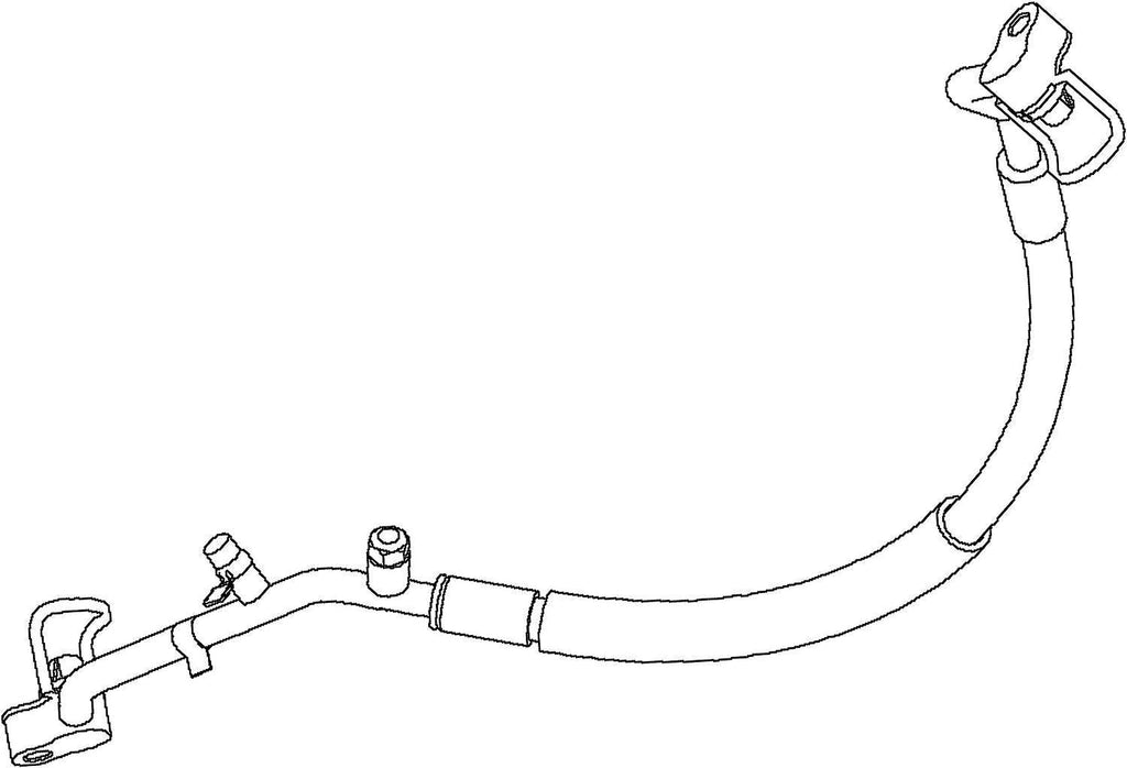 GM Genuine Parts 15-33470 Air Conditioning Compressor and Condenser Hose Assembly