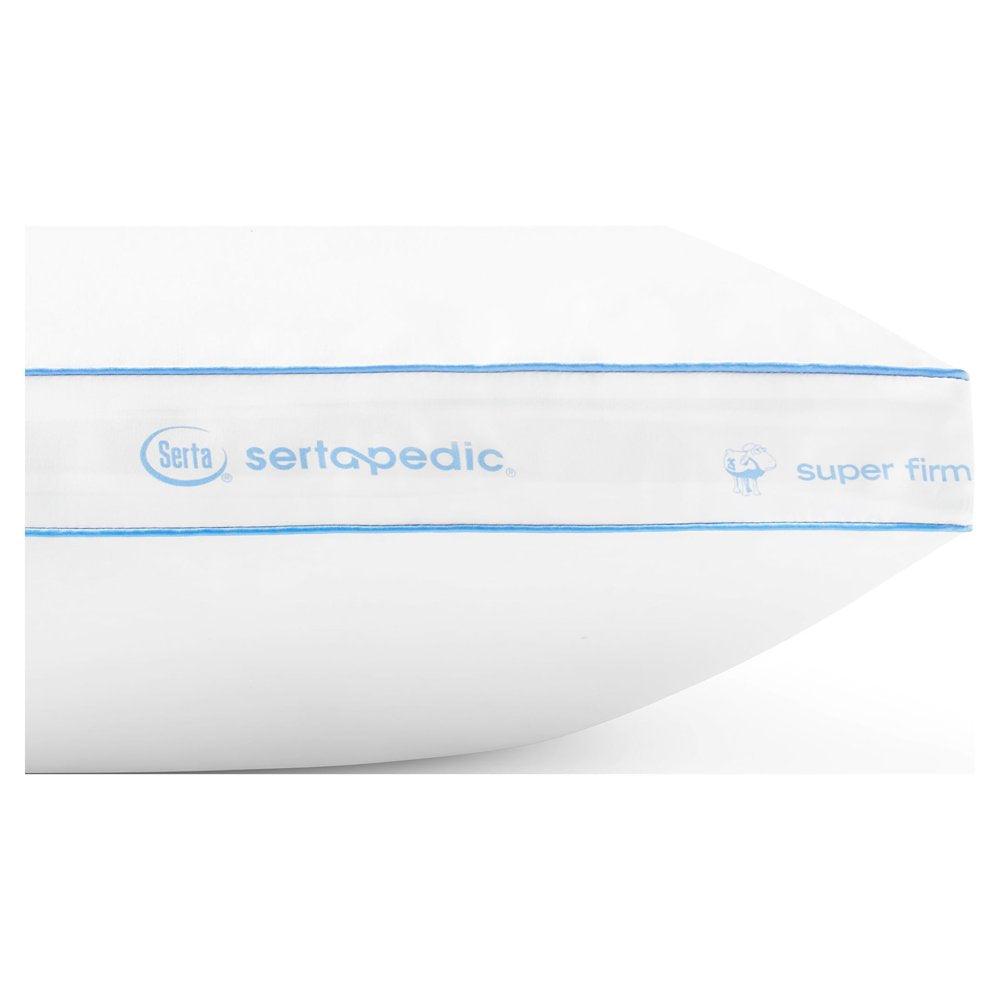 pedic Super Firm Bed Pillow, Standard/Queen