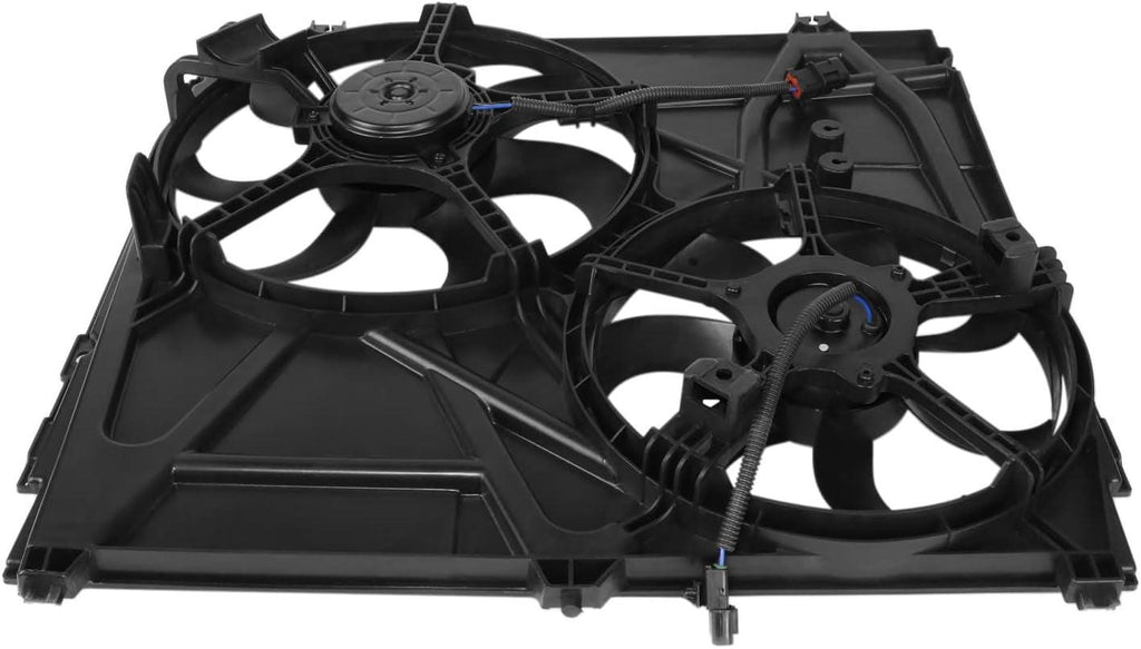 Factory Style Radiator Cooling Fan Assembly Compatible with 03-06 Kia Sorento,Oem-Rf-1168