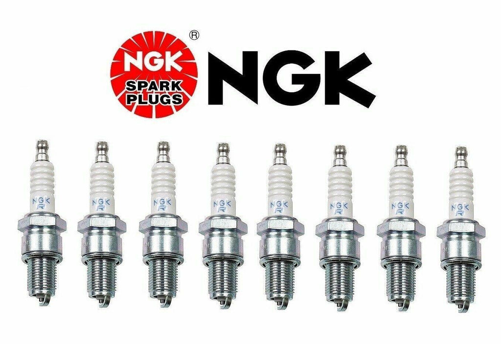 Set of 8 Spark Plug NGK Resistor New BPR2ES/2264/20