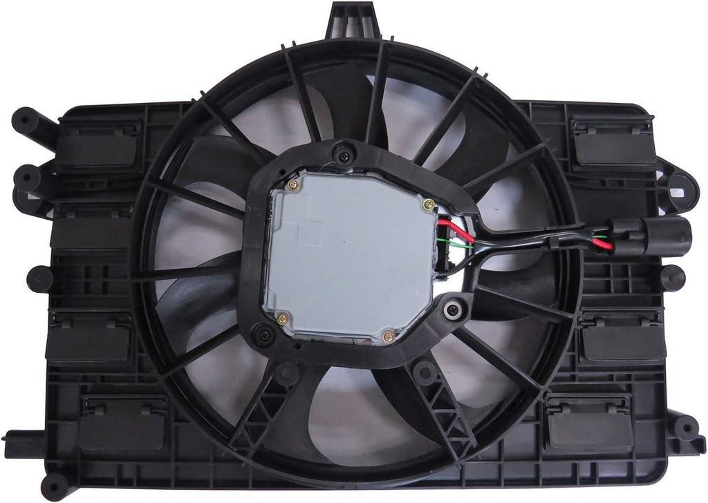 624320 Cooling Fan Assembly Compatible with 2014-2019 Chevrolet Corvette