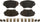 Silver 14D862CHF1 Ceramic Front Disc Brake Pad Set