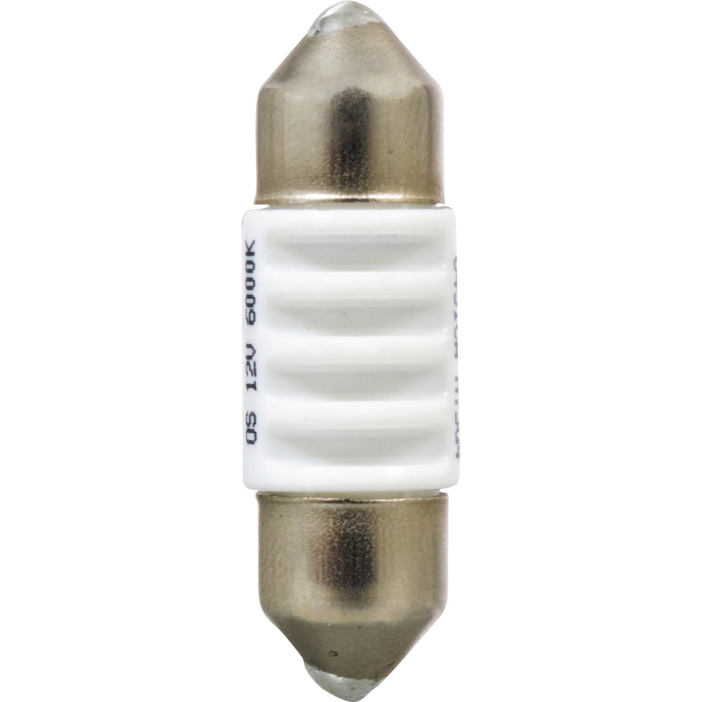 Sylvania DE3175 White LED Mini Bulb Mini Bulb, 1 Pack,  DE3175SLBP Compatible with Multiple Cars