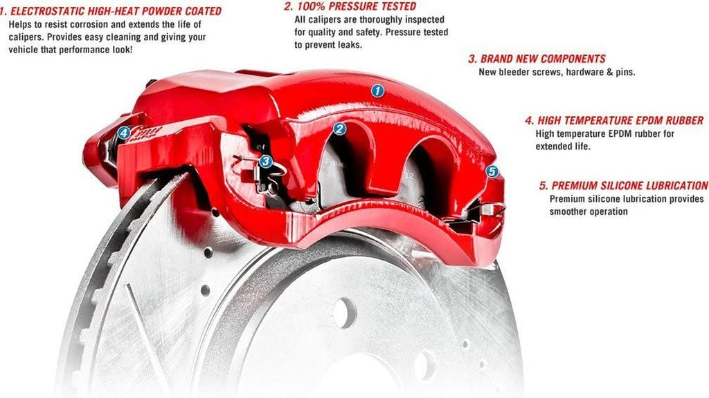 KC3073-36 Rear Z36 Truck and Tow Brake Kit with Calipers