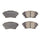 Power Stop - Rear Z16 Low-Dust Ceramic Brake Pads for Toyota Corolla 16-2183