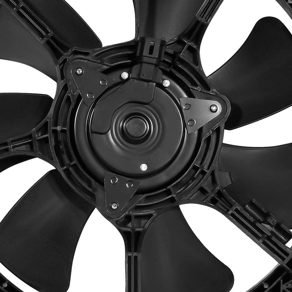 OEM-RF-0238 Factory Style Radiator Cooling Fan Cooling Efficiency Improved Direct Replacement [Compatible with 2005-2018 Frontier / 2005-2012 Pathfinder / 2005-2015 Xterra],Black