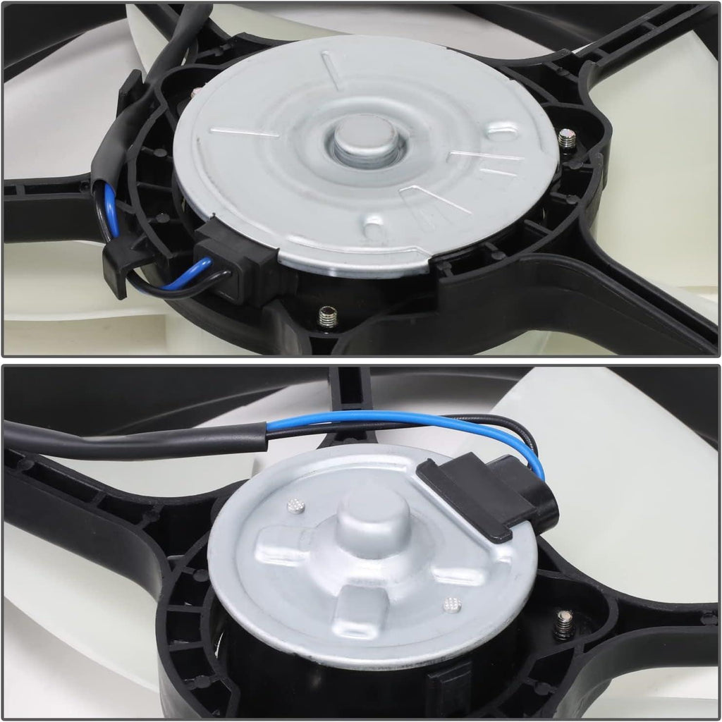 OEM-RF-0980 Factory Style Radiator Cooling Fan Assembly Compatible with 1998-2001 Prizm / 1998-2002 Corolla