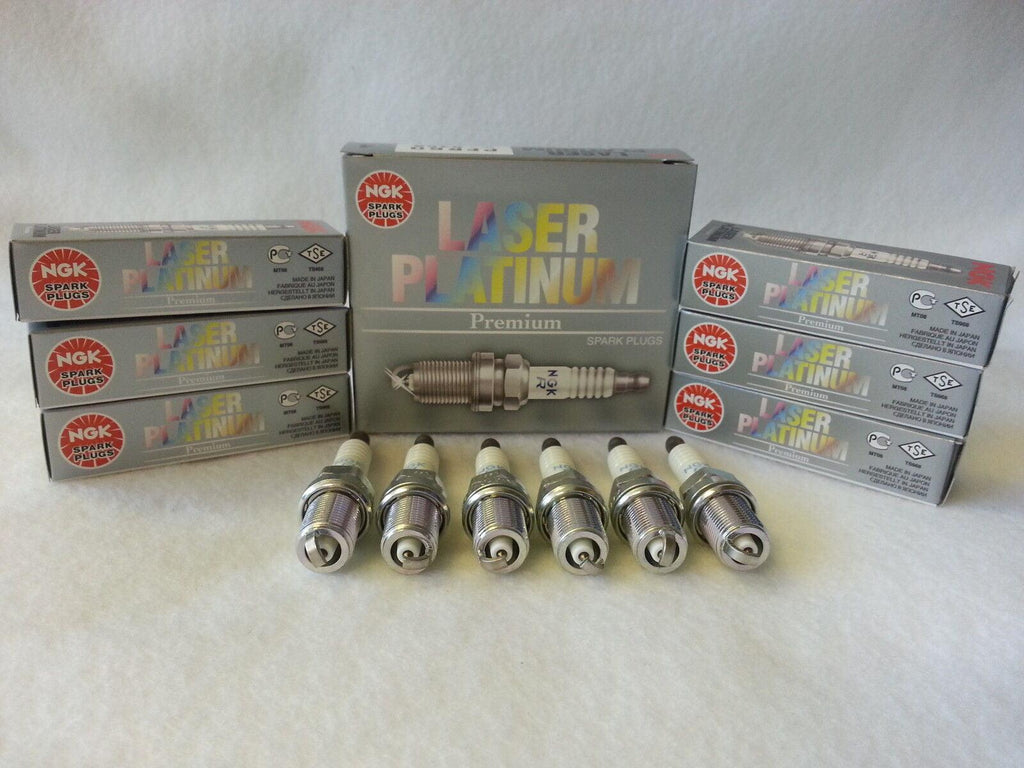 6X Acura NGK OEM Laser Double Platinum Spark Plugs PZFR6E11 #7790
