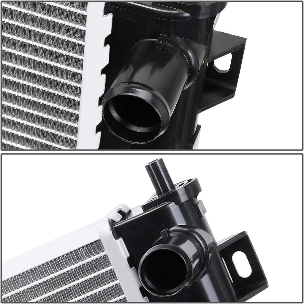 OEM-RA-1839 OE Style Bolt-On Aluminum Core Radiator Compatible with 95-99 Legacy 2.2 2.5 AT/MT,26-3/8" W X 14-5/16" H X 5/8" D, 1-1/2" Inlet / 1-1/2" Outlet