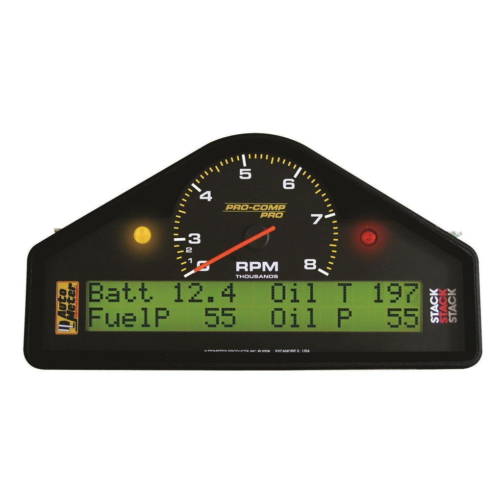 RACE DASH 0-3-8K RPM PRO-COMP PRO