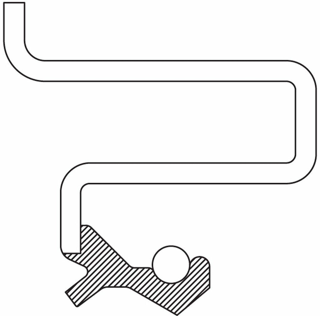 Wheel Seal for Express 2500, Express 3500, Savana 2500, Savana 3500+More 710568