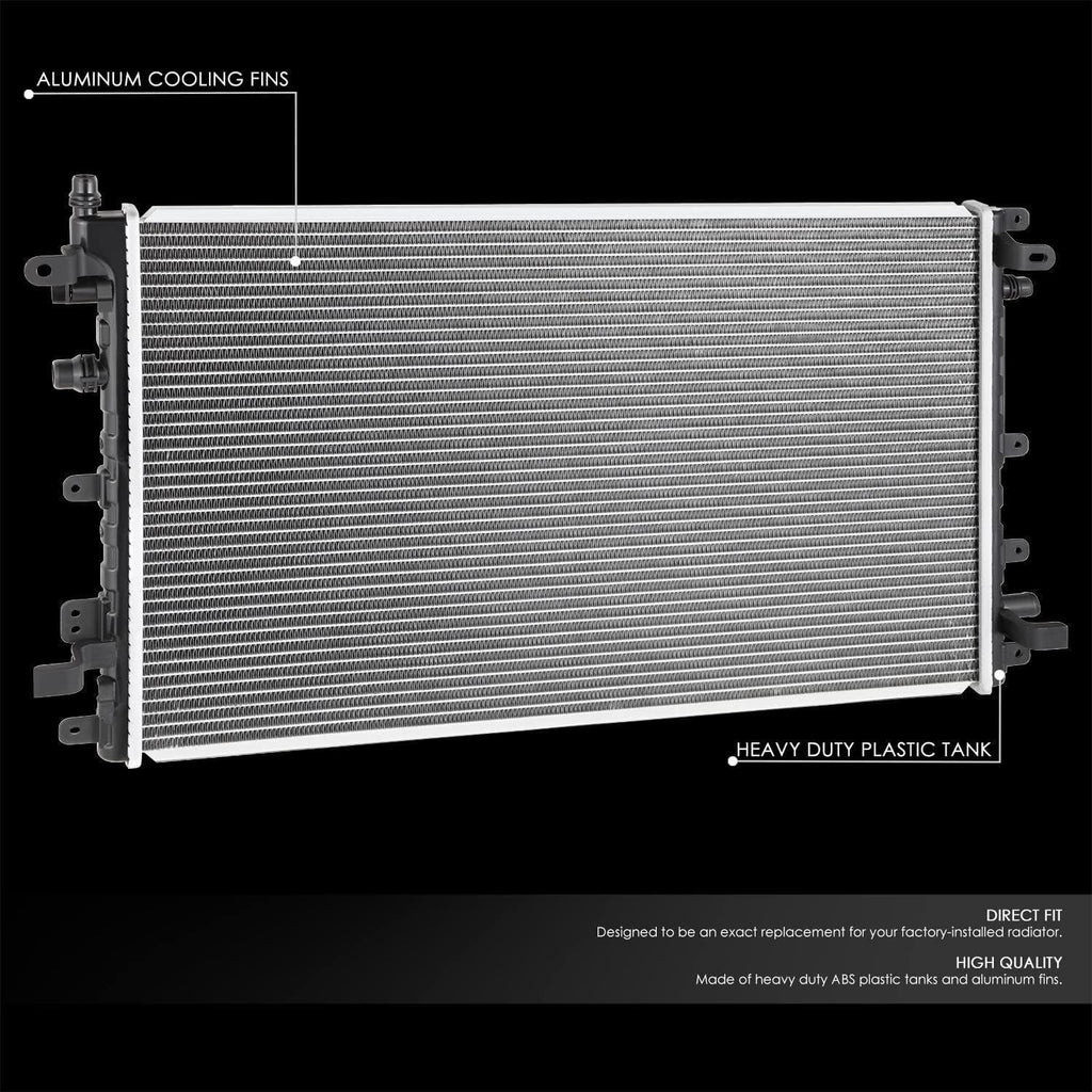 OEM-RA-13302 OE Style 1-Row Aluminum Cooling Radiator Compatible with 2011-2015 Volt / 2014-2016 ELR