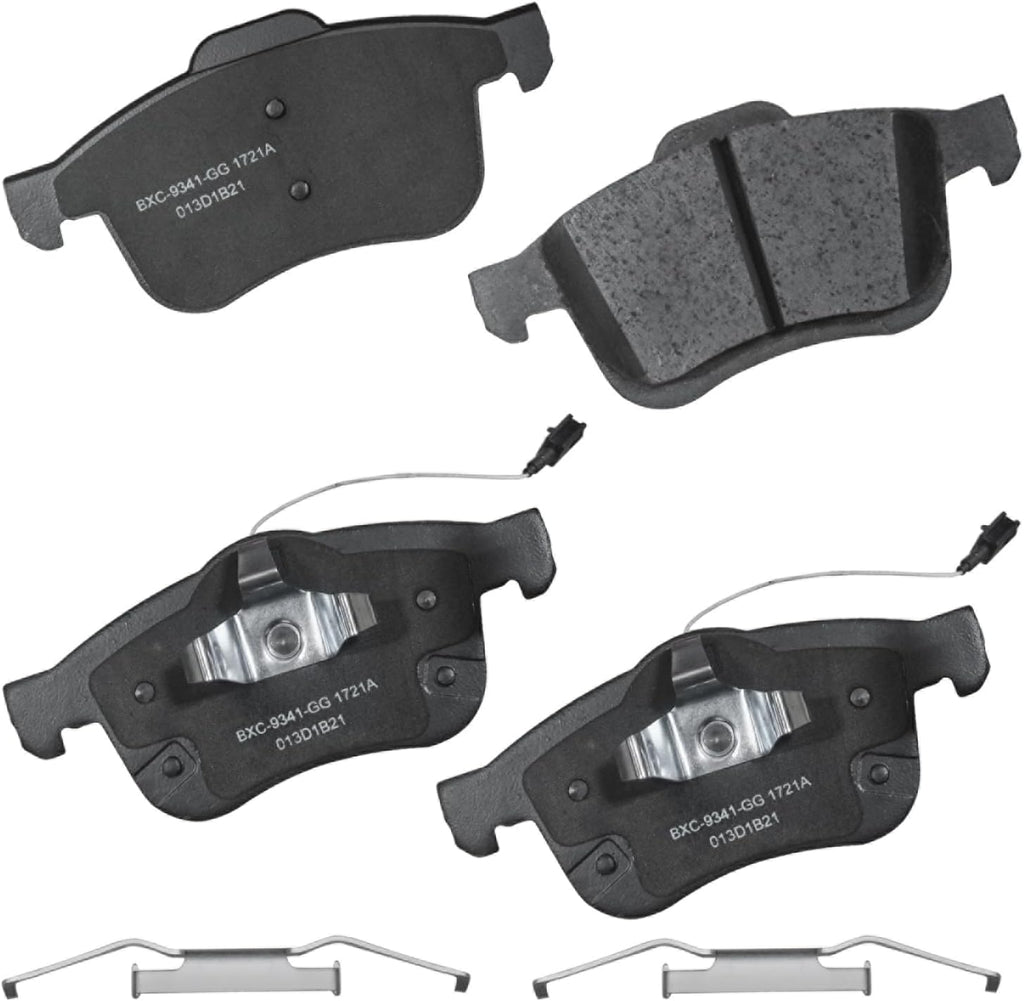Bendix Premium SBC11 Ceramic Front Brake Pads for Select Models Dodge Dart,Ford Fairlane,Falcon,Sedan Delivery,Mustang,Ranchero,Mercury Comet,Cougar,Cyclone,Plymouth Barracuda,Duster,Scamp,Valiant