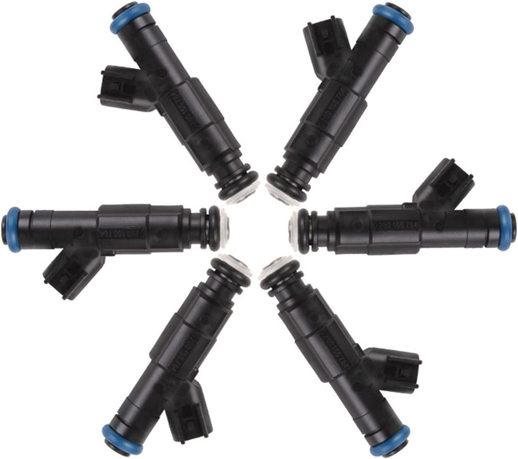 Fuel Injectors 3 Pcs Compatible with John Deere Gator 825i Gator 3 Cylinder 5WY2404A MIA11720