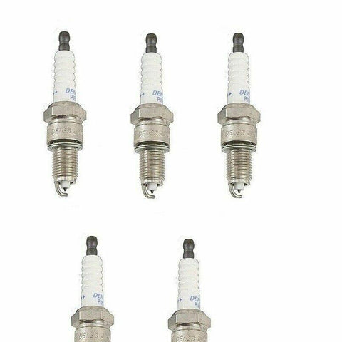 Set of 5 Spark Plugs 3135 Denso for Nissan 240SX D21 Pickup VW Golf Jetta Rabbit