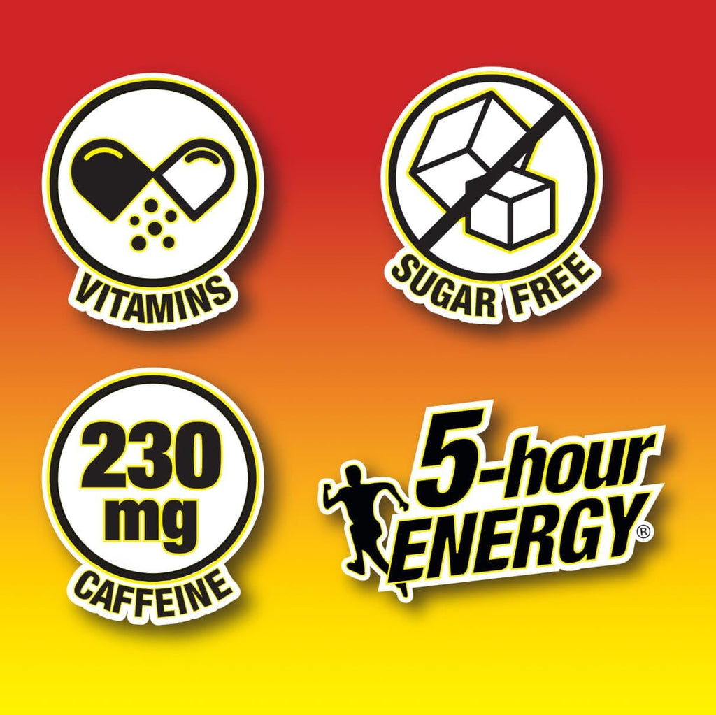 5-hour ENERGY Extra Strength Shots, Cranberry Lime, 6 Count, 1.93 Fl Oz