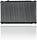 Radiator -  Compatible/Replacement for 13440 14-18 Infiniti Q50 3.7L, 14-18 Q50 Hybrid 3.5L Automatic - Plastic Tank Aluminum Core, with Transmission Oil Cooler