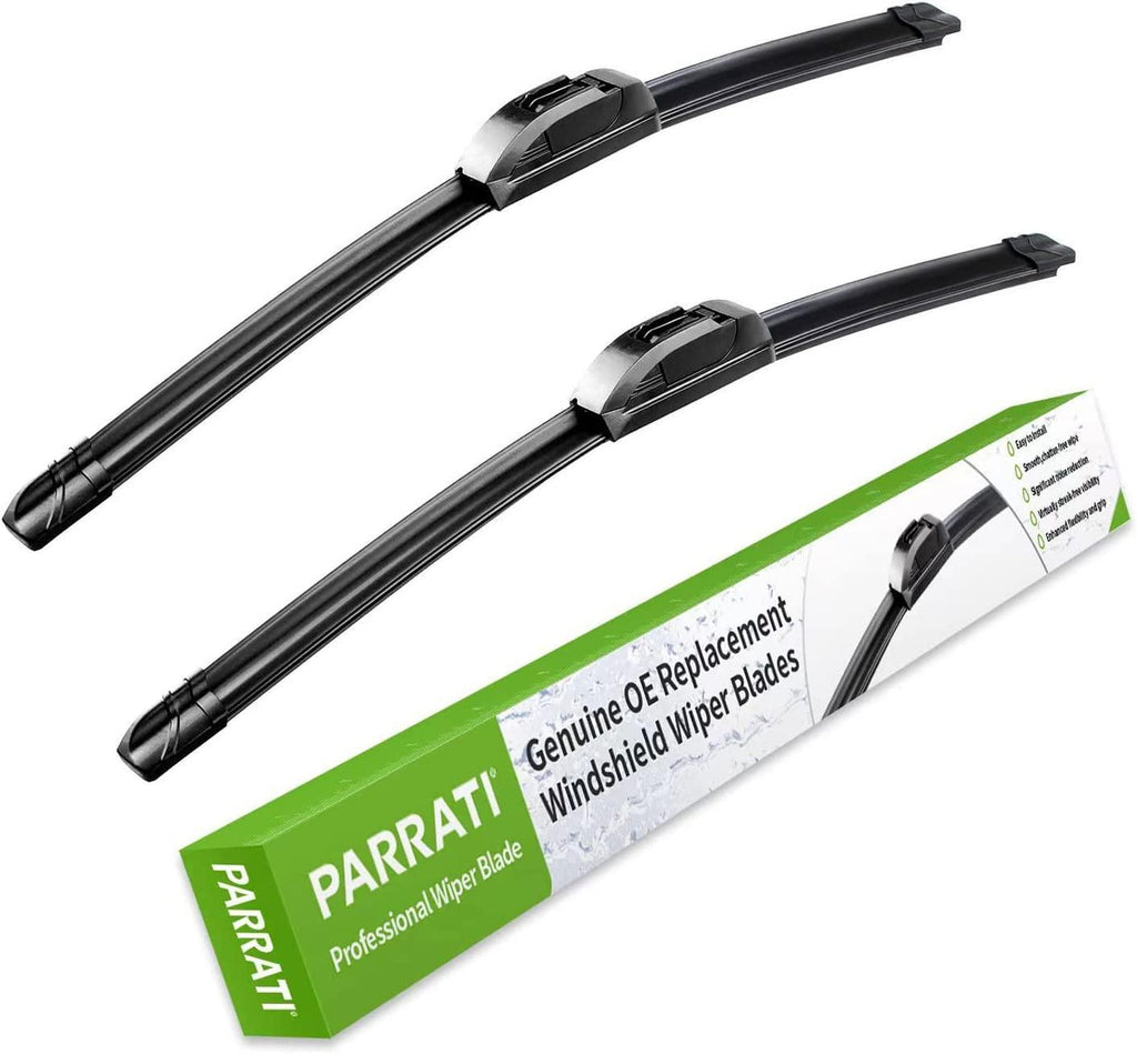 PARRATI® High Performance Premium All-Season Automotive Windshield Wipers with Rear Wiper Blades , Replacement for 2006-2011 Chevrolet HHR ,Easy to Install 18"+18"+11"(Set of 3)