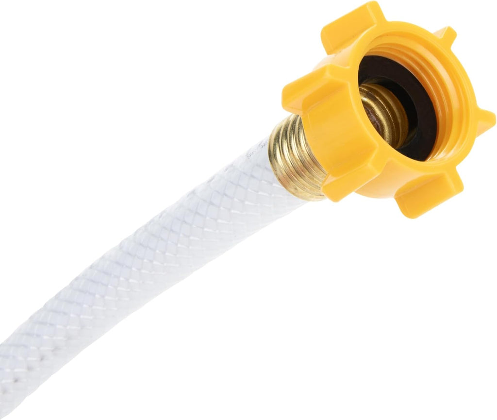 Camco TastePURE 25-Ft Water Hose - RV Drinking Water Hose Contains No Lead, No BPA & No Phthalate - Features Diamond-Hatch Reinforced PVC Design - 5/8” Inside Diameter, Made in the USA (22783)