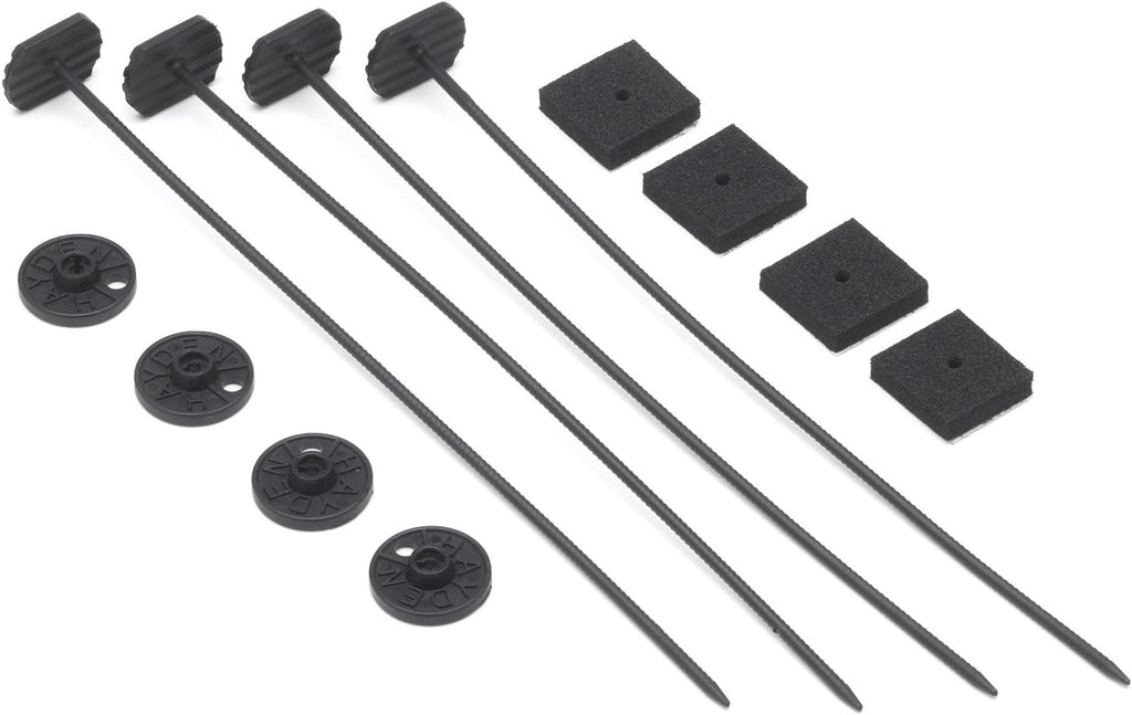 Hayden Automotive Quik-Mount Nylon Cooling System Mounting Rods with Vibration Pads (210)