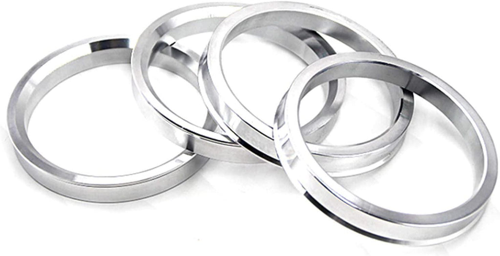 DCVAMOUS Alloy Aluminum Wheel Hub Centric Rings 66.1 to 60.1 - Set of 4 Hubcentric Rings - Performance Spigot Hubrings for 60.1mm Vehicle Hub with 66.1mm Center Bore Rims Compatible with Toyota L-exus
