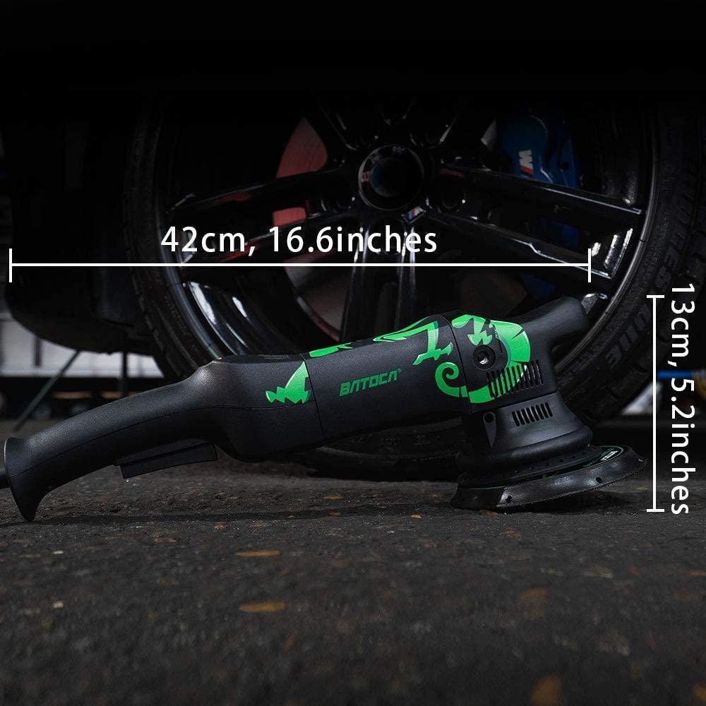 BATOCA Dual Action Polisher, Auto Buffers and Polishers, da Buffer for Car Detailing, 6 Inches and 700w Random Orbital ,6 Variable Speed with Polishing Pads for Waxing,Buffing,Sanding
