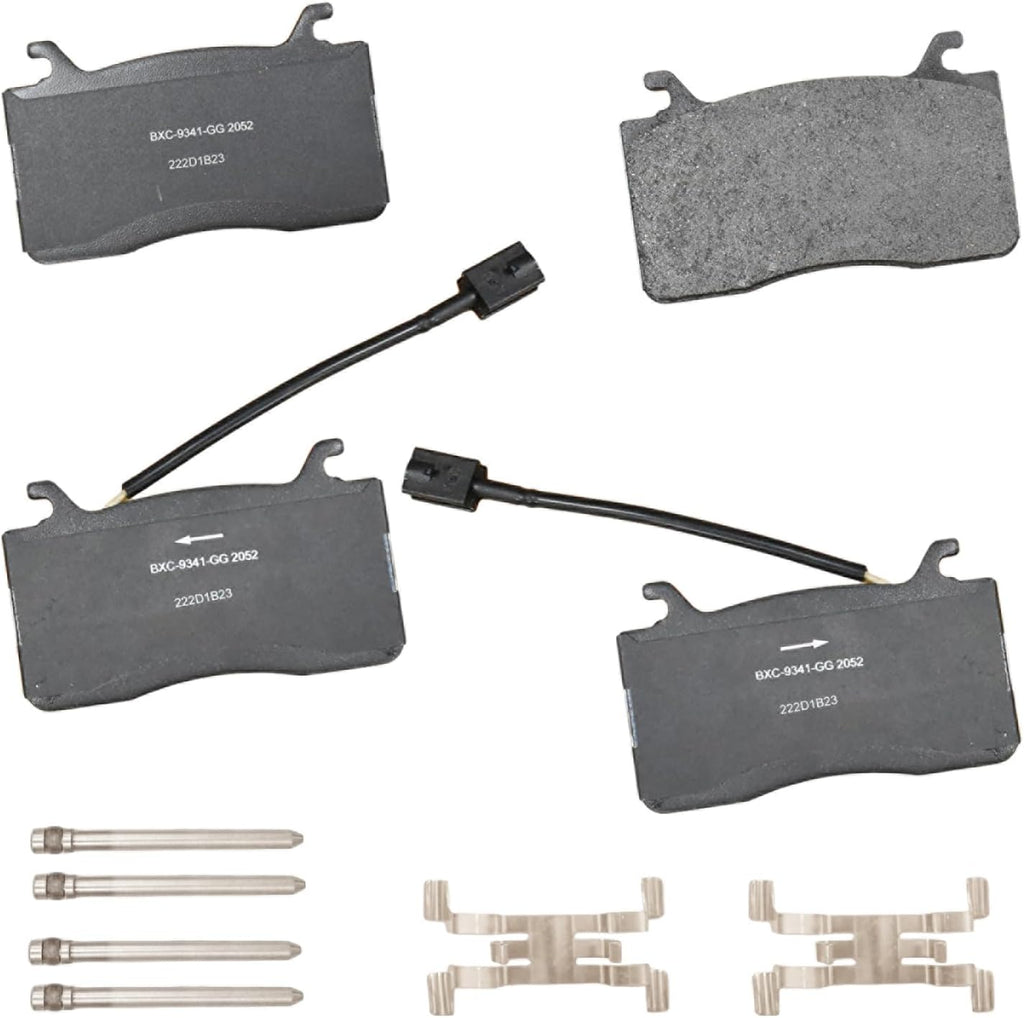 Bendix Premium SBC11 Ceramic Front Brake Pads for Select Models Dodge Dart,Ford Fairlane,Falcon,Sedan Delivery,Mustang,Ranchero,Mercury Comet,Cougar,Cyclone,Plymouth Barracuda,Duster,Scamp,Valiant