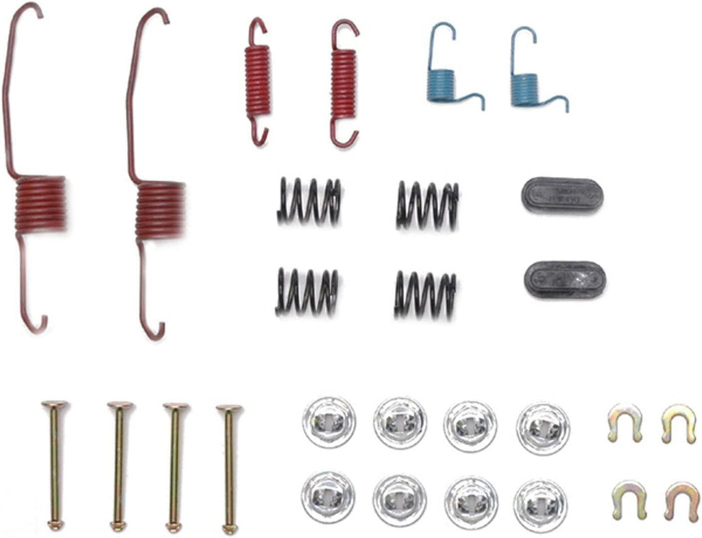 ACDelco Professional 18K635 Rear Drum Brake Spring Kit with Springs, Pins, Retainers, Washers, and Caps