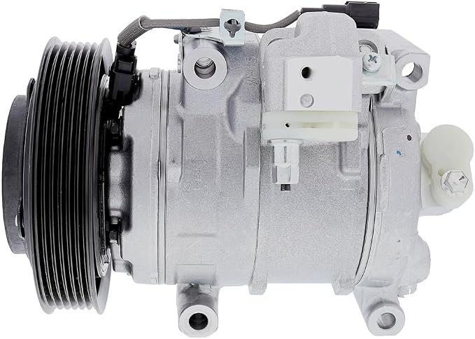 Denso 471-1047 New AC Compressor with Clutch, 1 Pack
