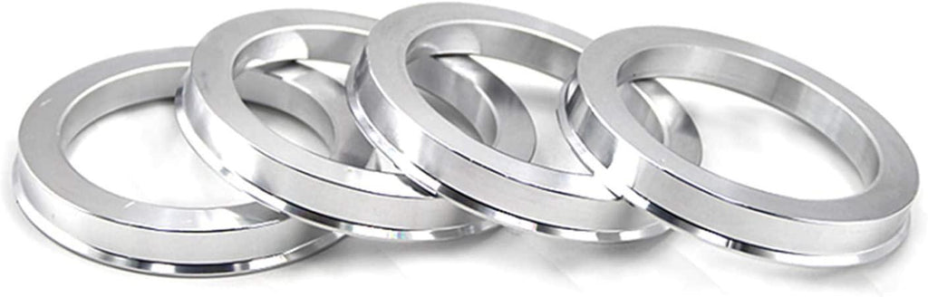DCVAMOUS Alloy Aluminum Hub Centric Rings 110 to 78.1, Set of 4 - Performance Spigot Hubrings fit 78.1mm Vehicle Hub and 110mm Wheel Center Bore Compatible with Chevrolet Silverado 1500 GMC