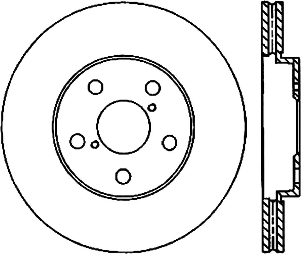 Centric 125.44138 Front Brake Rotor