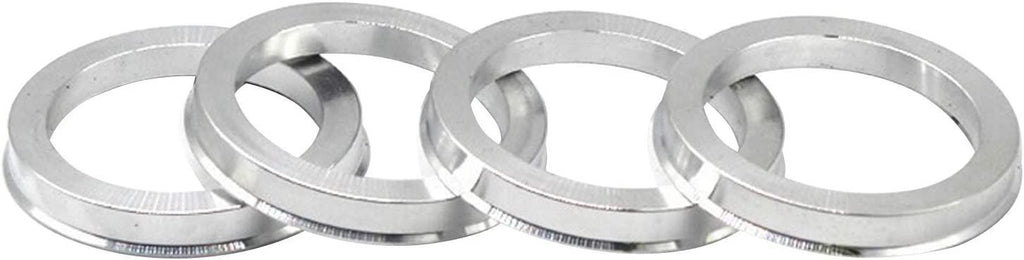 DCVAMOUS Alloy Aluminum Wheel Hub Centric Rings 66.1 to 60.1 - Set of 4 Hubcentric Rings - Performance Spigot Hubrings for 60.1mm Vehicle Hub with 66.1mm Center Bore Rims Compatible with Toyota L-exus