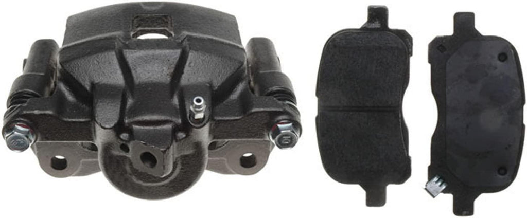 ACDelco Gold 18R1377 Front Passenger Side Disc Brake Caliper Assembly with Organic Pads (Loaded Non-Coated), Remanufactured
