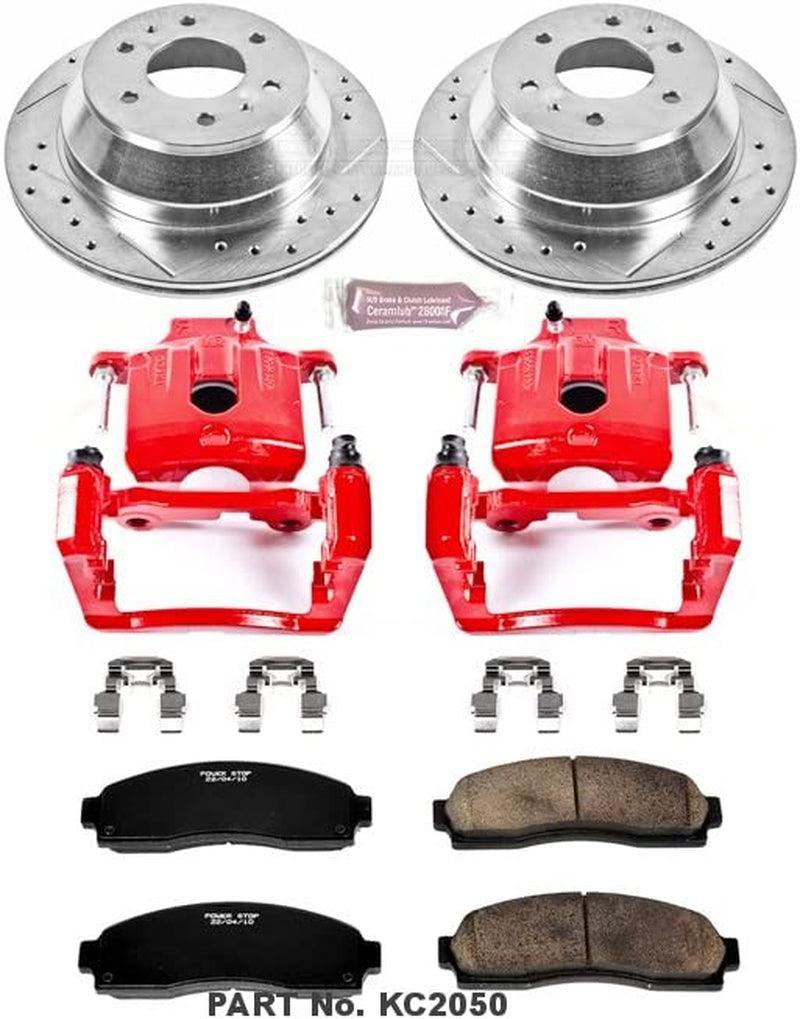 POWER STOP  KC2050 1-Click Performance Brake Kit with Calipers