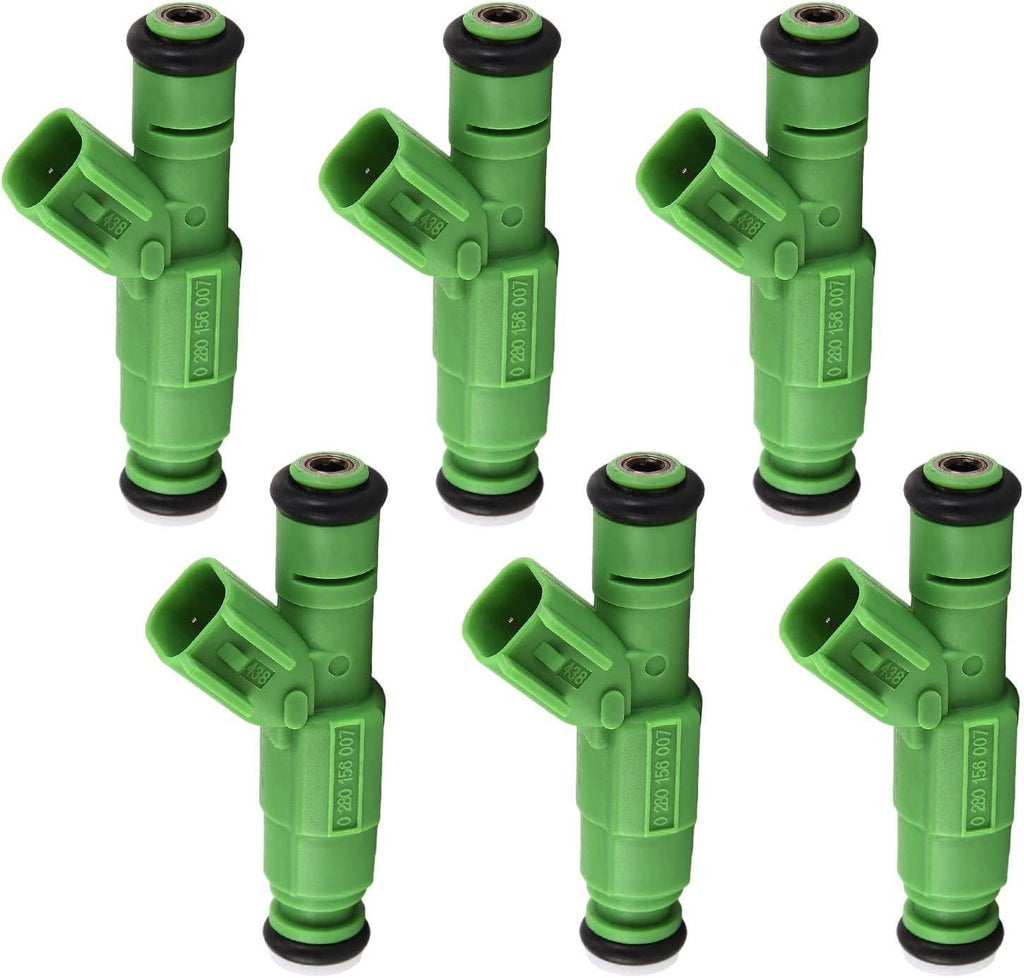 Fuel Injectors 3 Pcs Compatible with John Deere Gator 825i Gator 3 Cylinder 5WY2404A MIA11720