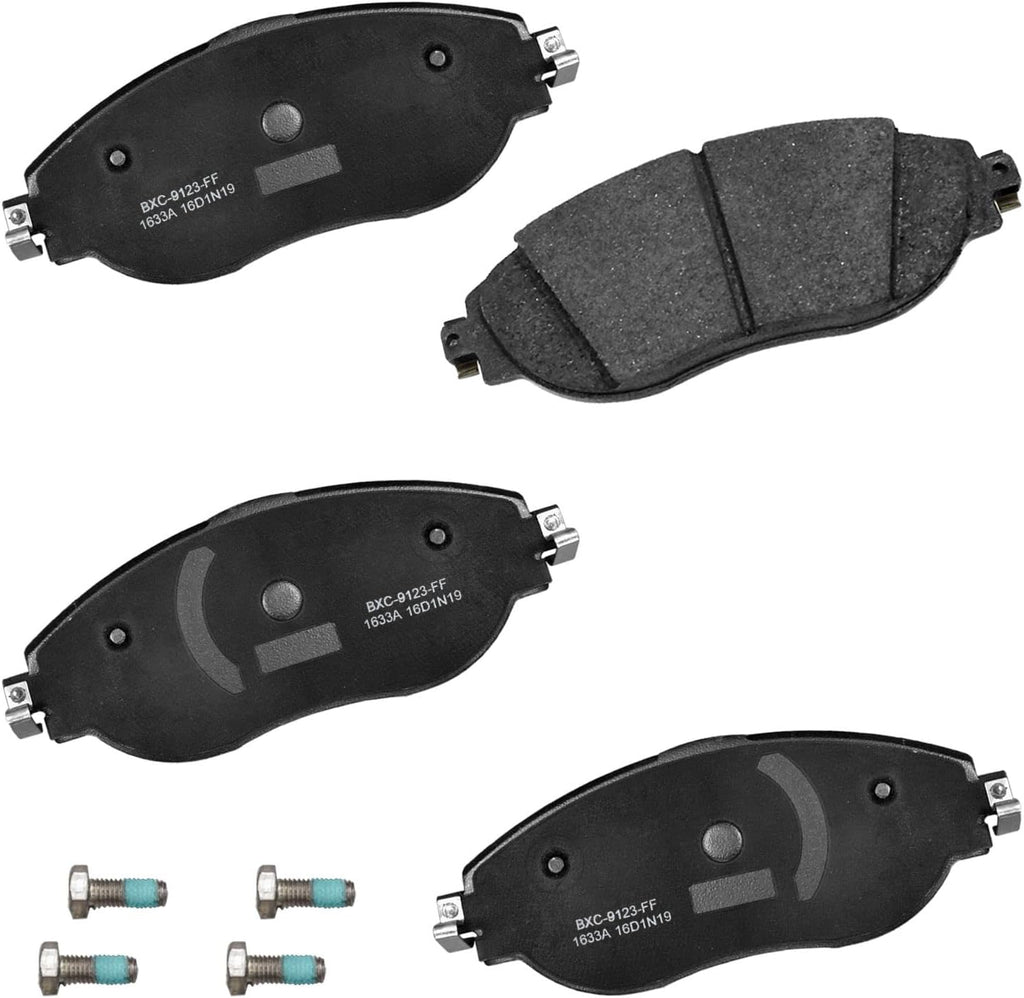 Bendix Premium SBC11 Ceramic Front Brake Pads for Select Models Dodge Dart,Ford Fairlane,Falcon,Sedan Delivery,Mustang,Ranchero,Mercury Comet,Cougar,Cyclone,Plymouth Barracuda,Duster,Scamp,Valiant