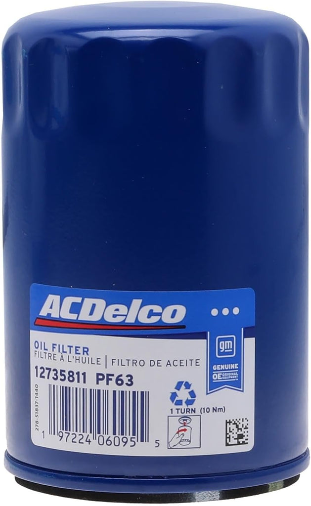 ACDelco GM Original Equipment PF63 (12735811) Engine Oil Filter
