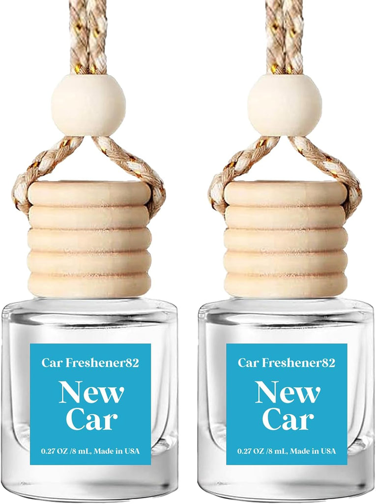 HoogaLife Car Air Freshener Diffuser 2 Pack Hanging Air Freshener Diffuser - Vanilla Cream Fragrance Oil Air D iffuser for Car, 45+ days Long Lasting Fragrance Made in USA C ar Air Fresheners