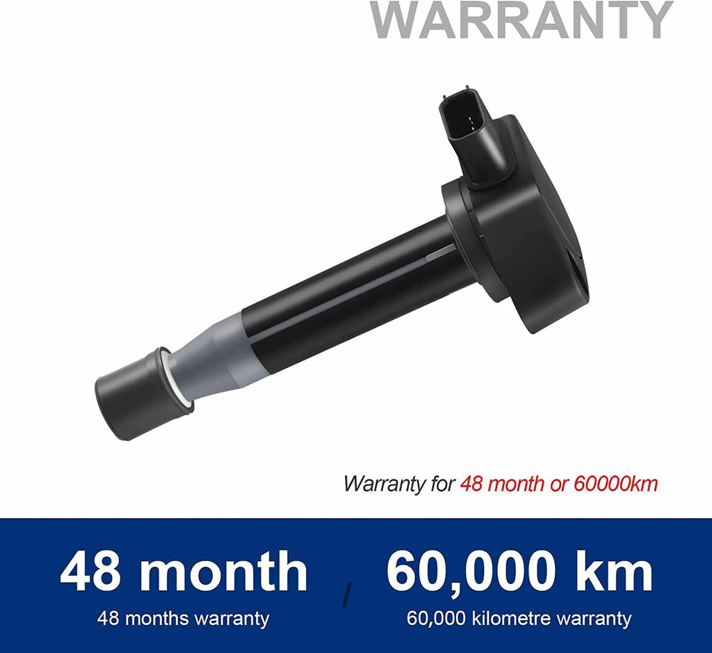 WZRAXJ Ignition Coil Pack - High Temperature Resistance Ignition Coil Plug Compatible with Honda Odyssey Accord Acura CL EL RL TL MDX V6 3.0L 3.2L 3.5L Replaces OE# UF242 C1221 C1462