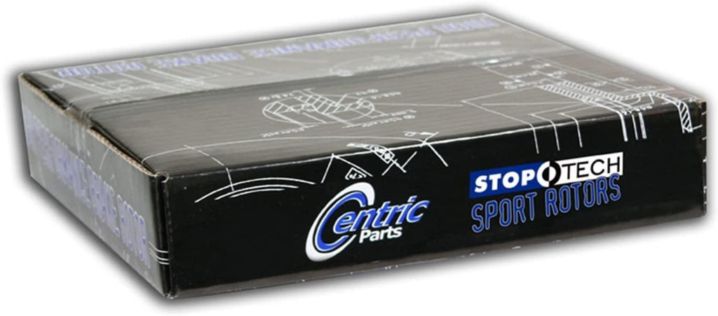 StopTech 127.47021L Sport Drilled/Slotted Brake Rotor (Front Left), 1 Pack