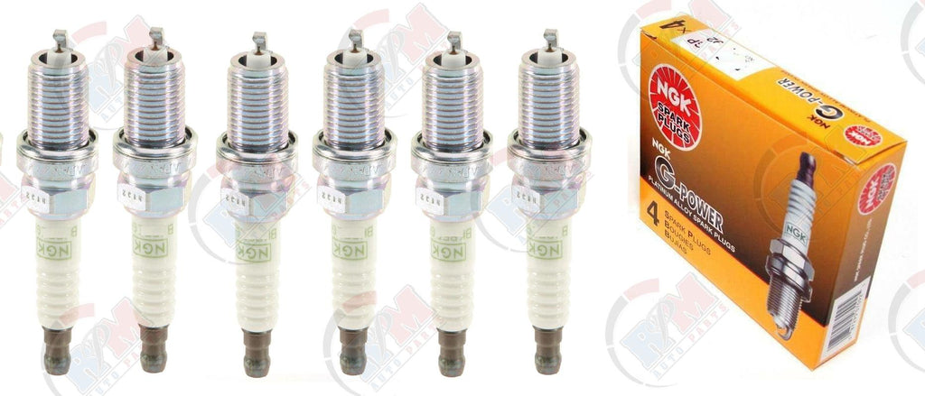 NGK "PLATINUM" Spark Plugs (Set of 6) for 95-04 A6 Quattro 2.7L 2.8L 3.0L