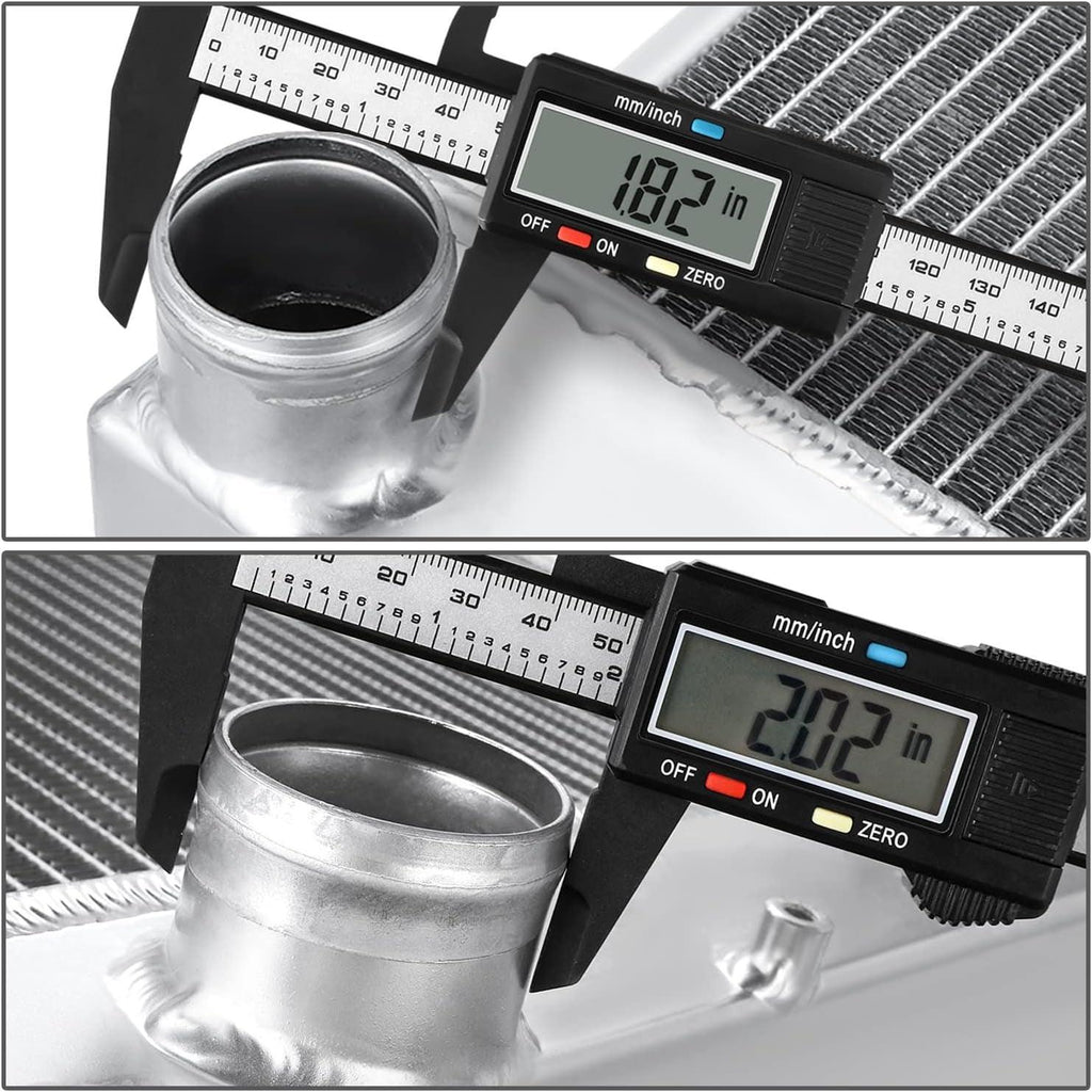 RA-DRDIES94-3 3-Row Full Aluminum Performance Radiator Compatible with 94-02 Ram 2500 3500 5.9L Turbo Diesel