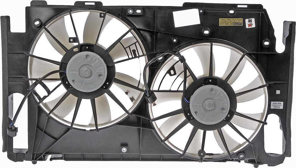 Dorman 620-598 Engine Cooling Fan Assembly Compatible with Select Toyota Models