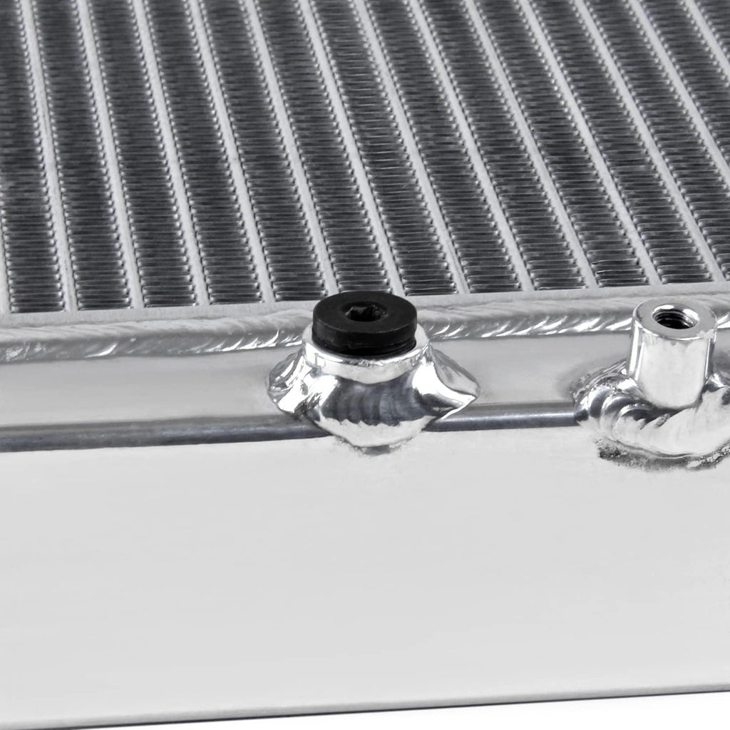 Auto A/T Racing Aluminum Radiator Compatible with Honda Civic Del Sol 1992-2000