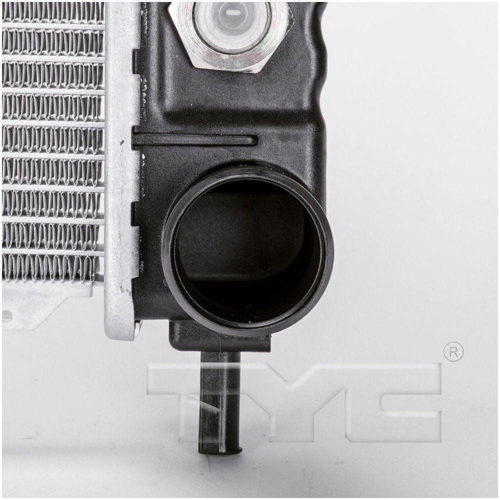 2481 Compatible with JEEP Liberty 1-Row Plastic Aluminum Replacement Radiator Fits 1970 Ford Mustang